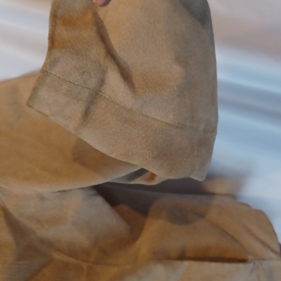 Bagatelle Anthropologie Nude Leather Jacket Pockets Medium - Picture 5 of 9